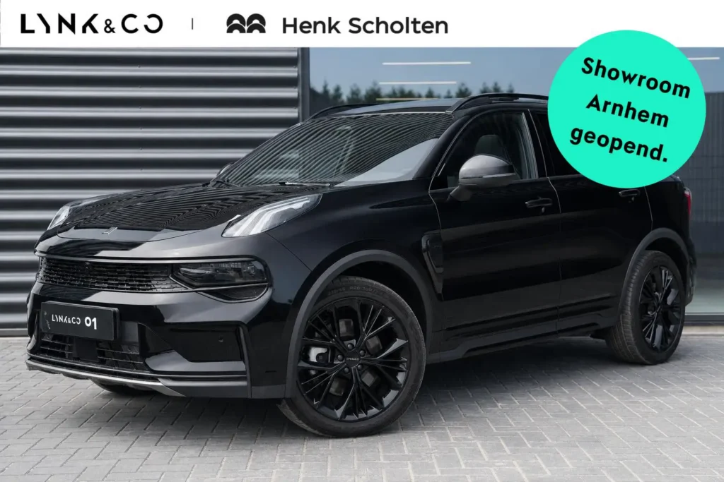 Lynk & Co 01 Sparkling Black in Arnhem