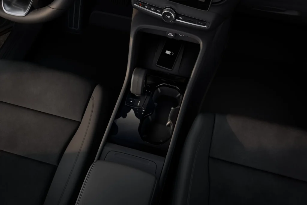 Volvo EX40 middenconsole interieur
